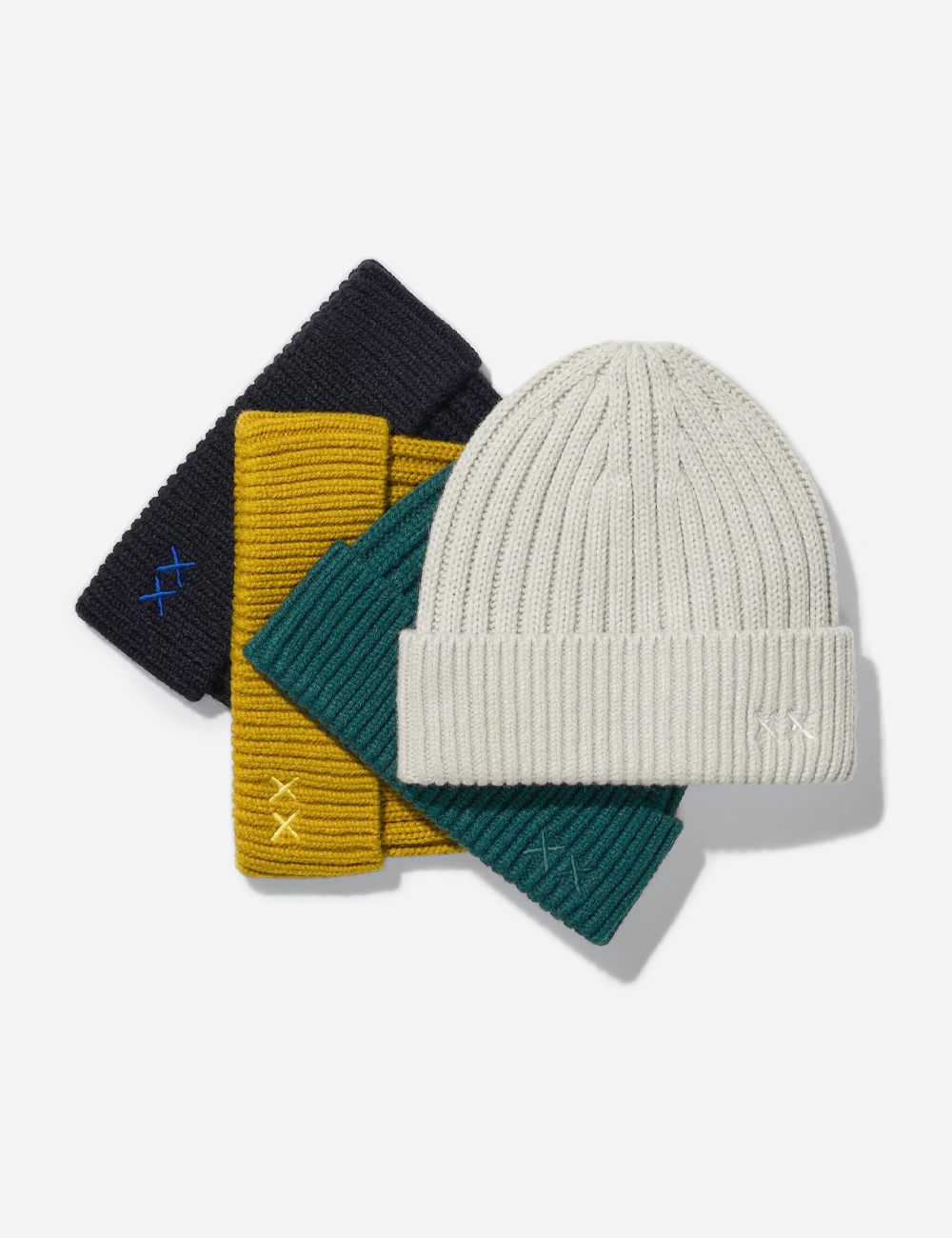 Шапка UNIQLO x KAWS Heattech "Off-white"