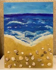 Tablo \ Картина \ Painting Səssiz dalğa