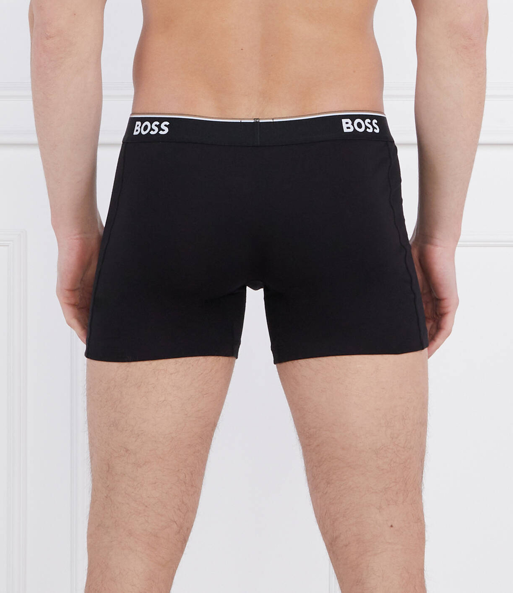 Трусики-боксеры 3шт. BoxerBr 3P Power BOSS BLACK - черный(50475282)