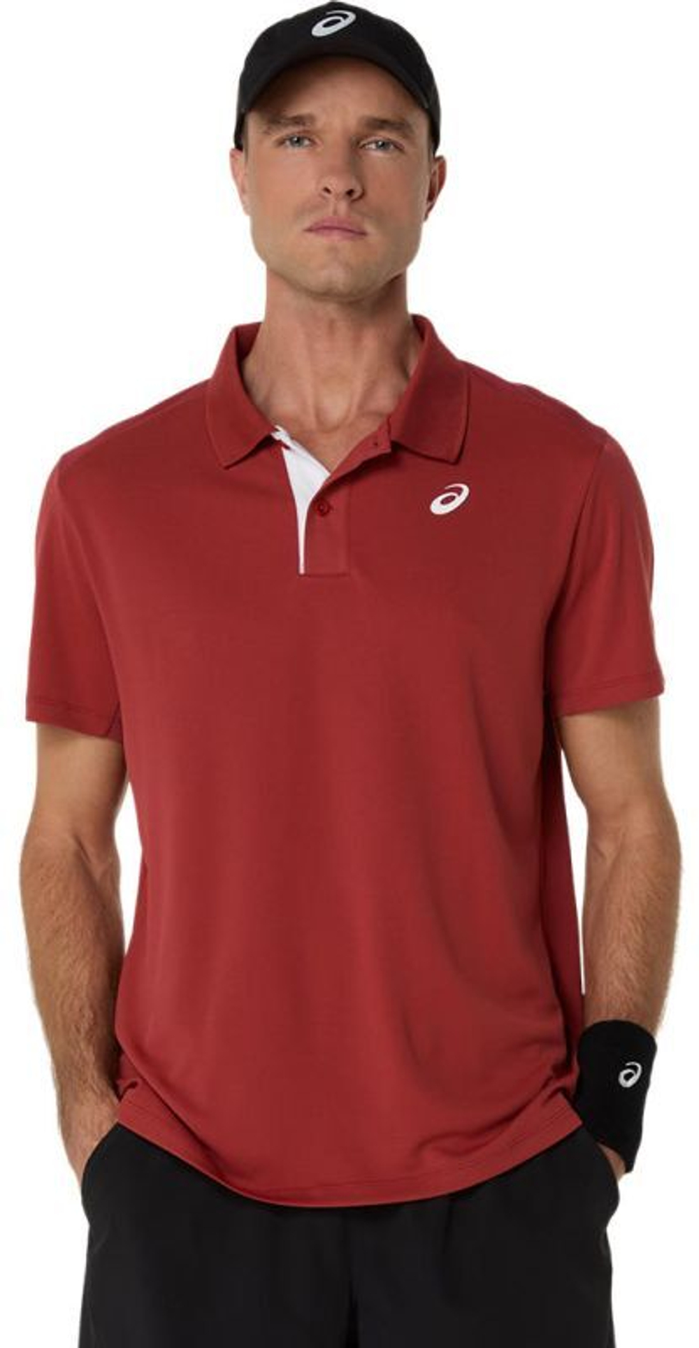 Теннисное поло Asics Court - Brown
