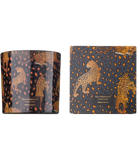 Leopard, свеча Jungletopia collection, Vila Hermanos