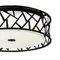 7700/60L AVRA LED SN 056 Светильник металл/ткань/стекло/белый/черный LED 60Вт 3000-6000K D600 IP20 пульт ДУ FABIANA