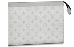 LOUIS VUITTON Pochette Voyage Monogram Eclipse 6 Card Slot Mm Antartica