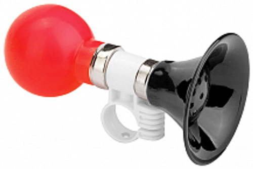 Клаксон 83P-22 сталь/ПВХ, бело-красно-чёрный