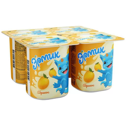 Йогурт Эрмик Абрикос 2,5% 100 гр