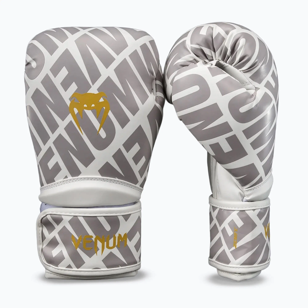 Боксёрские перчатки Venum Contender 1.5 XT 3D Boxing white/gold