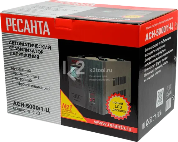 Стабилизатор напряжения Ресанта АСН-5000/1-Ц