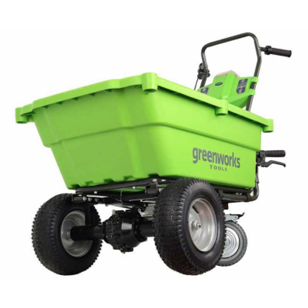 Садовая тележка самоходная Greenworks 106 л G-MAX 40V G40GC (без АККУМ и Зар устр)