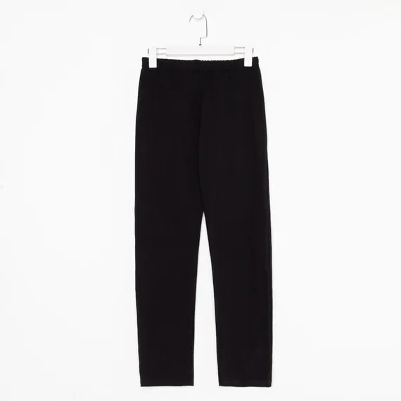 Брюки домашние женские, цвет чёрный, размер 48