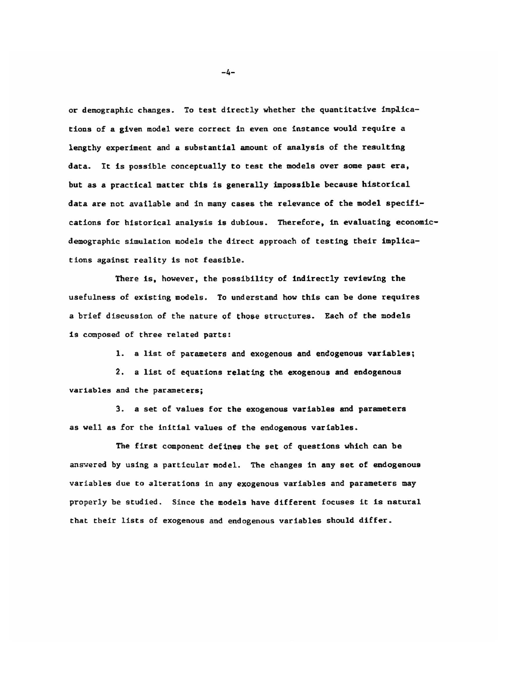 Economic-demographic Simulation Models | W.C. Sanderson