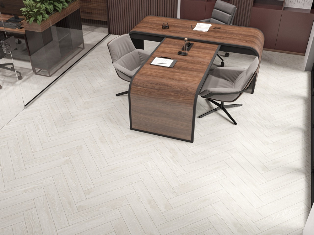 Ламинат SPC CronaFloor Herringbone Дуб Нант