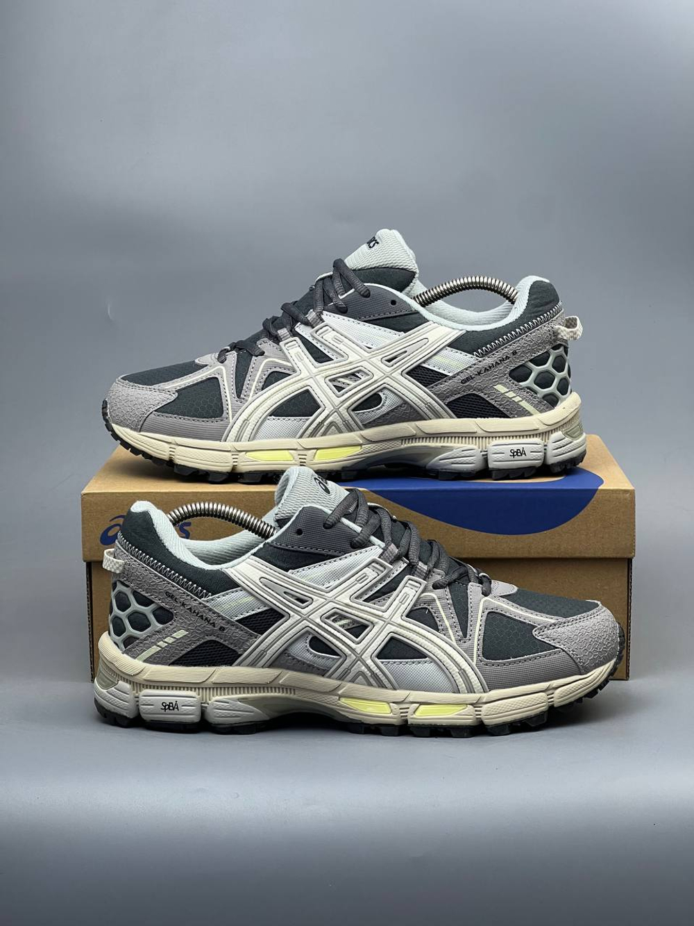 Кроссовки Asics GK8 GoreTex ТЕРМО #322 (сер.)