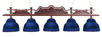 Лампа Император 5 плафонов - клен