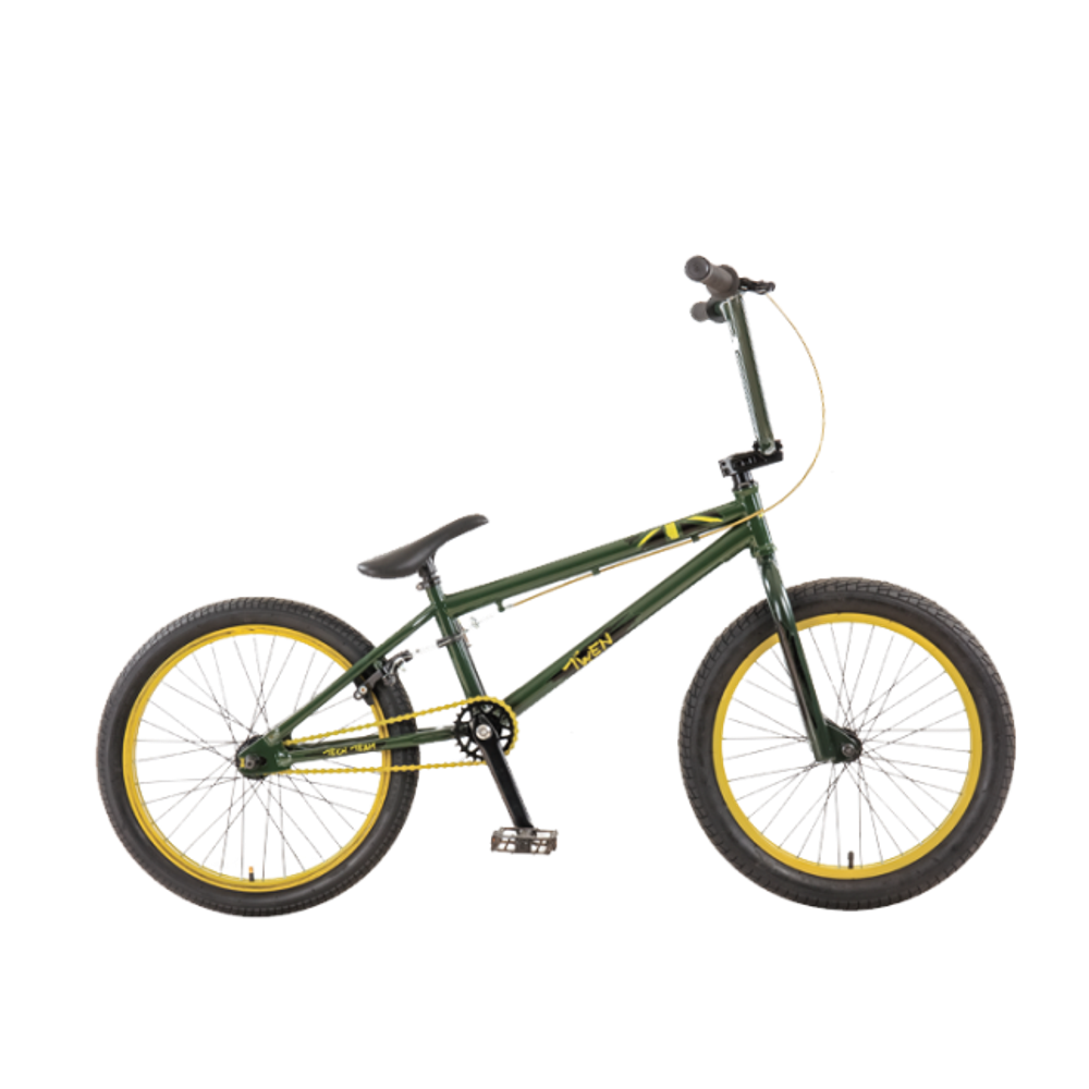 Велосипед TechTeam Twen 20" зеленый