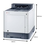 Принтер Kyocera ECOSYS P6235cdn, A4, 35 стр./мин, Ethernet, цветной