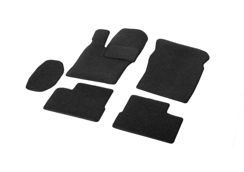Коврики текстиль в салон, AutoFlex Business для Daewoo Nexia седан 1994-2008, графит, 6 частей, 5130102