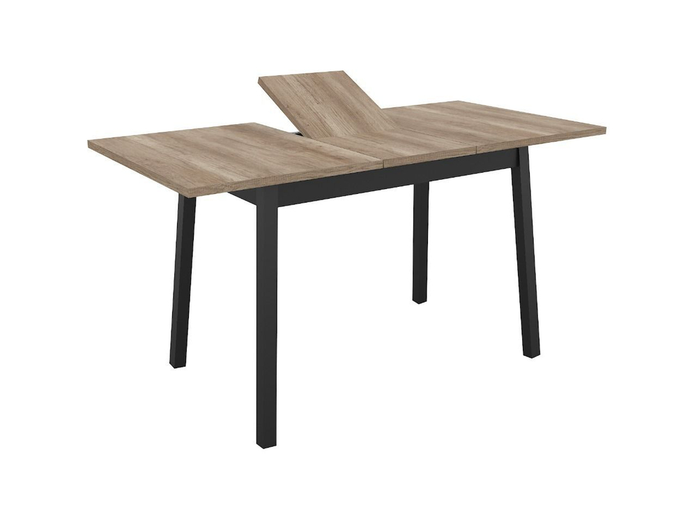 Стол кухонный обеденный раздвижной Белый/Цемент Светлый, Венеция, 110х70х75 см