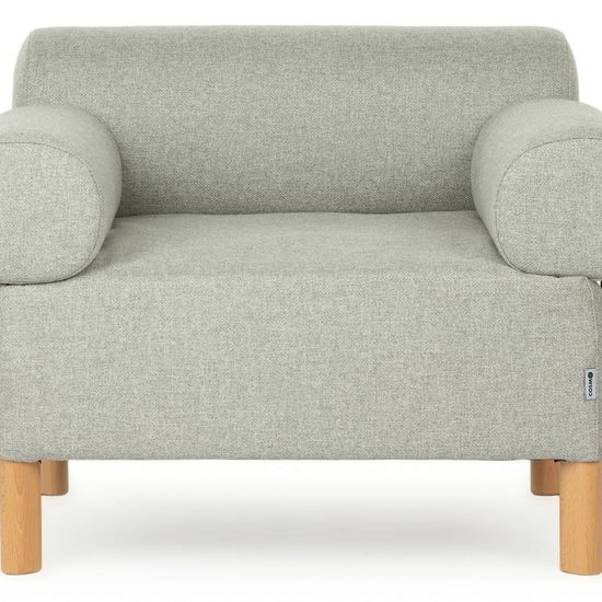 Кресло Tender цвет бежевый/серый