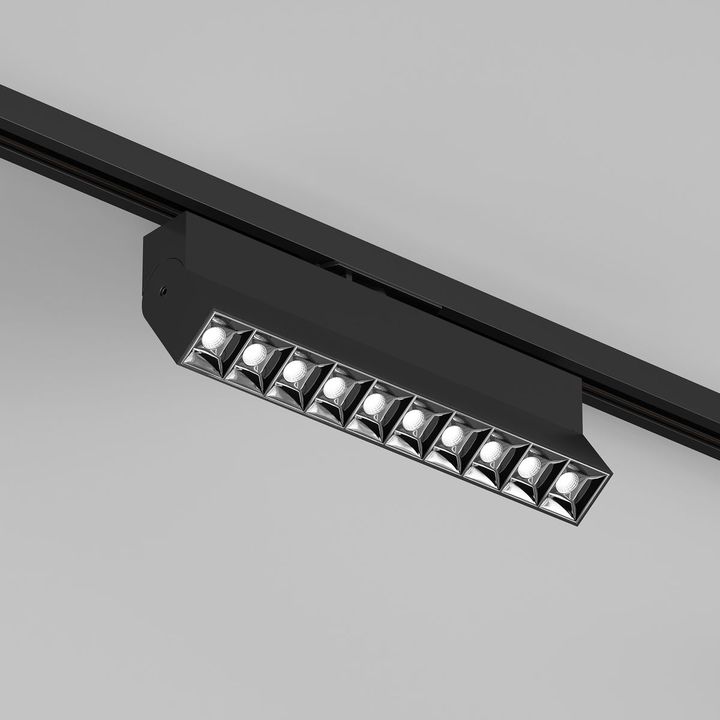 Трековый светодиодный светильник Denkirs Edder DK6646-BK