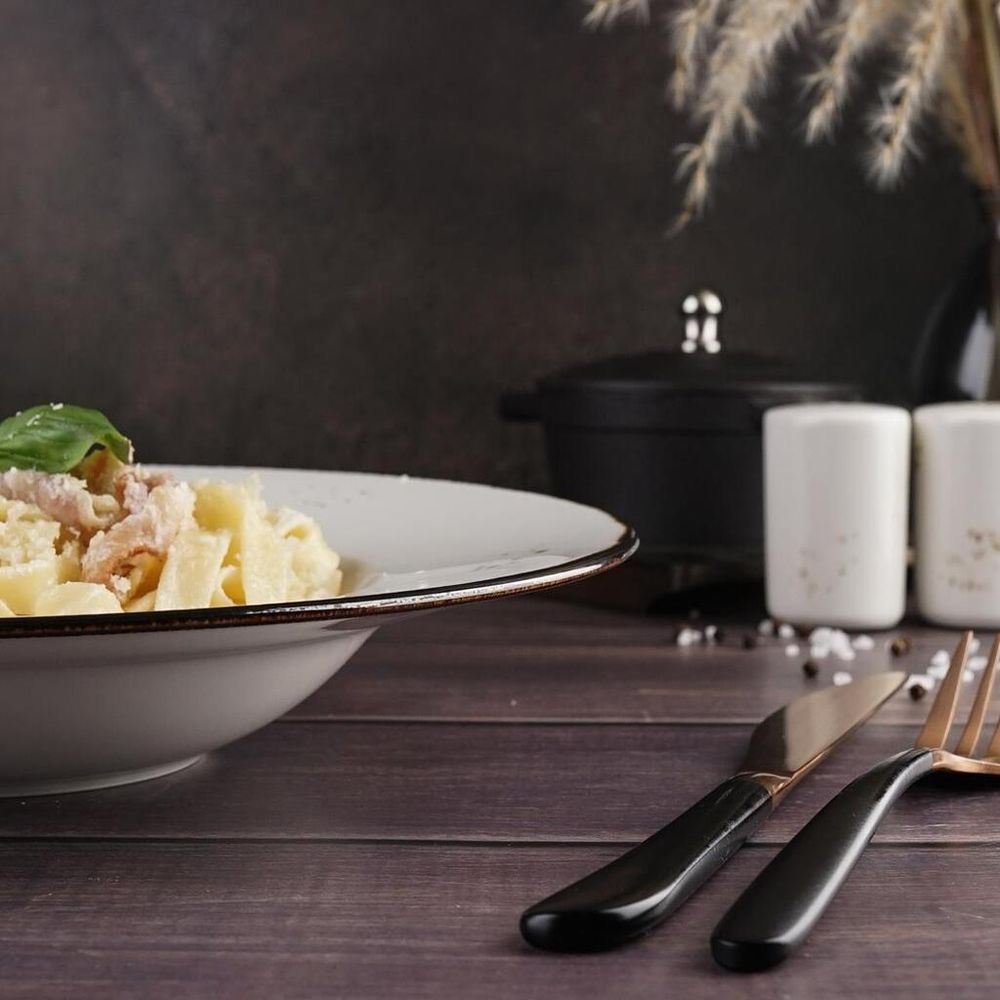 Тарелка глубокая 400 мл d 27 см h5 см Grace Noble [1]