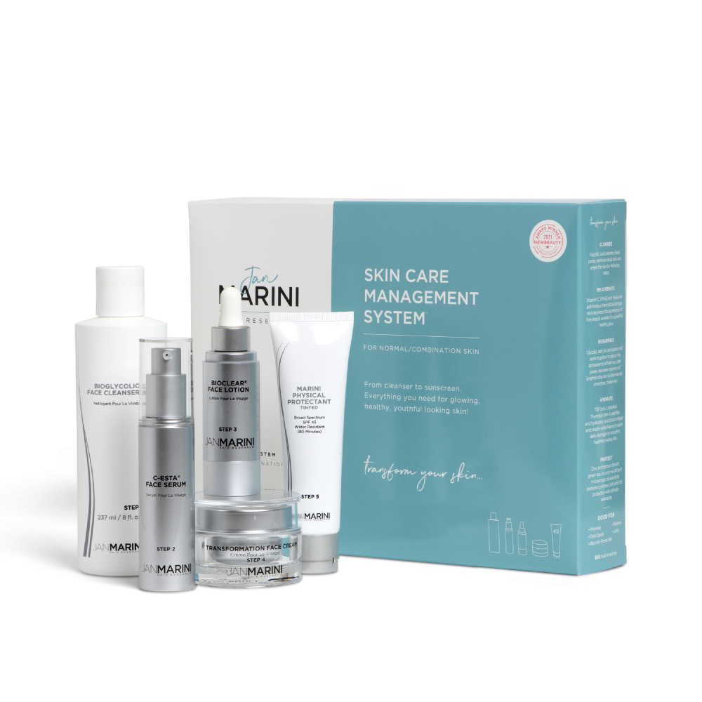 JAN MARINI Skin Care Management System (Normal-Combo) SPF45 Система ухода для нормальной и комбинированной кожи с SPF45