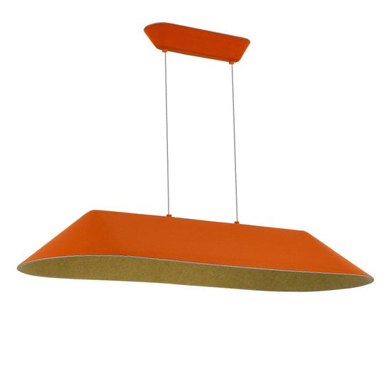 SL3001.823.01 Светильник подвесной ST-Luce Оранжевый,Серый/Оранжевый,Серый LED 1*32W SENTITO