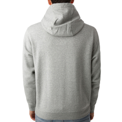 Мужская кофта теннисная Nike Sportswear Club Fleece Hoody Men - Lightgrey, White
