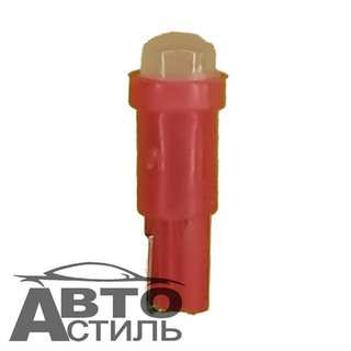 Светодиод 12V T 5   COB Red 0.2W (без патрона) Керамический красный #X0049