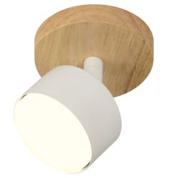 Светильник настенно-потолочный спот Rivoli Vivian 7078-701 1хGX53 15 Вт поворотный | Споты-Подсветки