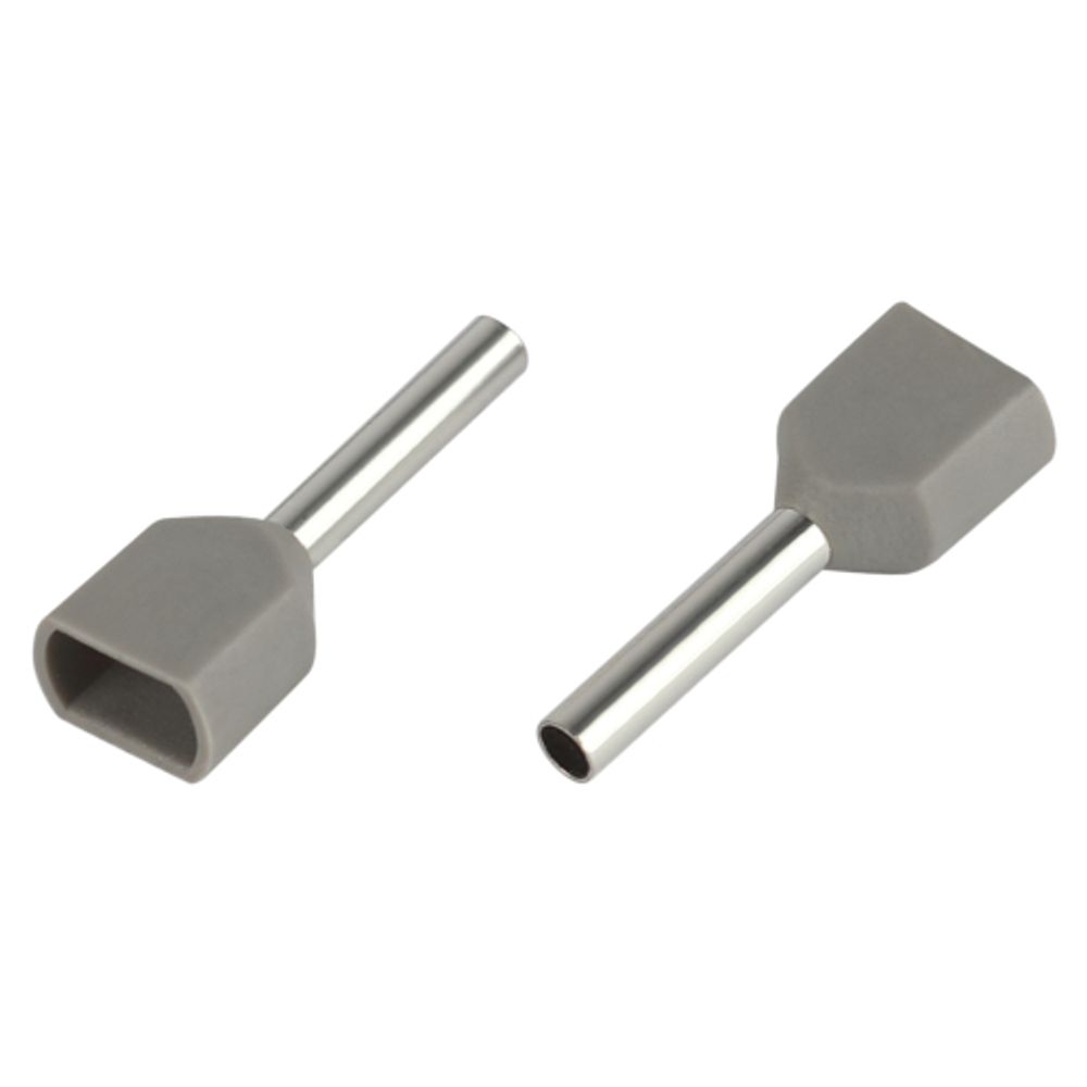 Наконечник-гильза ЭРА NO-225-98 НШвИ 0,75-10 с изолированным фланцем (упаковка 50 шт.)