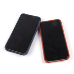 Чехол текстильный с сердечками для iPhone 11 Pro, 011569 Синий