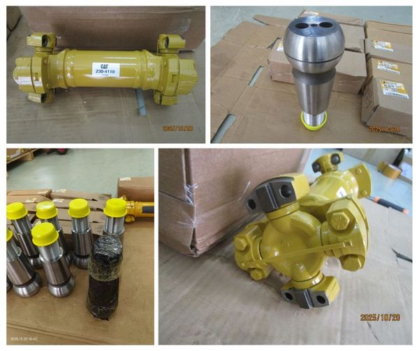 Поставка оригинальных запасных частей для ходовой части Caterpillar нашему партнёру из металлургического сектора