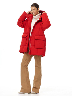 Пуховик с капюшоном, SilverFox (арт. 2337)