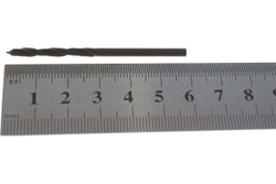 ЗУБР d 3x60/30мм, спиральное сверло по дереву , М-образная заточка