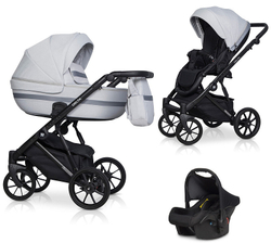 Детская коляска Riko Basic Delta 3 в 1 01 Grey Fox