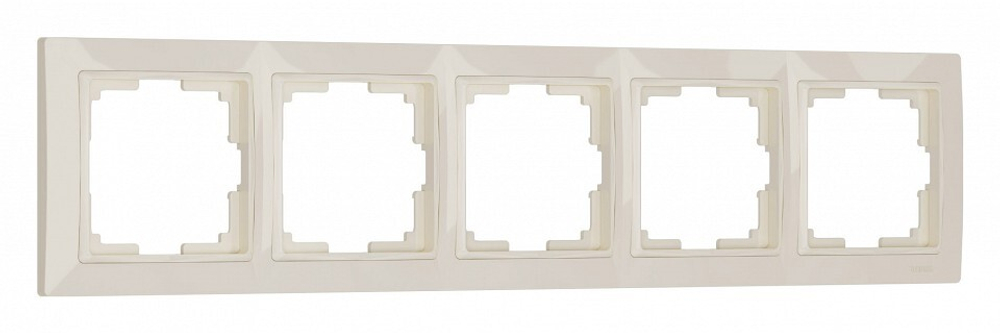 Рамка на 5 постов Werkel Snabb Basic (слоновая кость) W0052003