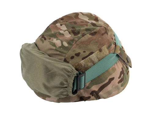 Маска стрелковая ShotTime Puma, защитная, зелёная, линза серая