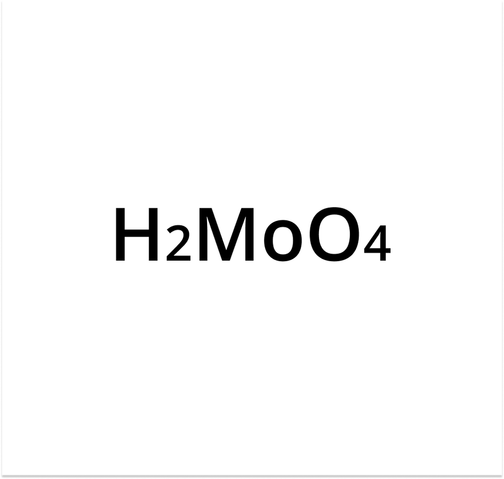кислота молибденовая формула