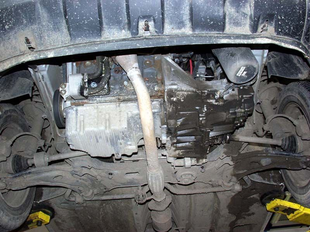 Защита картера и КПП Sheriff для Fiat Doblo I (223) 2001-2015 арт.07.0874