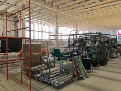 Расширение отапливаемой складской зоны