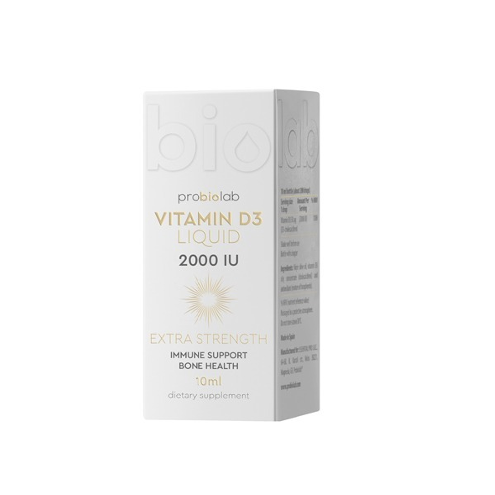 PROBIOLAB VITAMIN D3 liquid 10 ml "Витамин Д3 жидкий 10 мл"