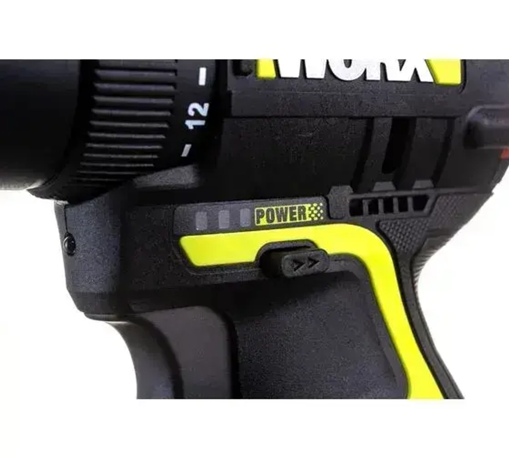 Дрель-шуруповерт, 20 мм, 12 В, 1800 об/мин, патрон - быстрозажимной, разноцветный, надежный