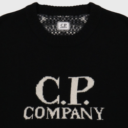 Свитер C.P. Company Lambswool Google Knit Black