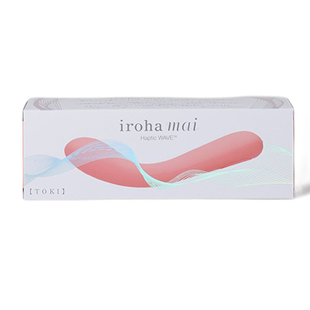 Розовый изогнутый вибратор 17,4см Tenga Iroha Mai Toki MHW-01