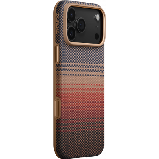 Противоударный чехол Pitaka Aramid UltraGuard Case для iPhone 17 Pro Max, Sunset