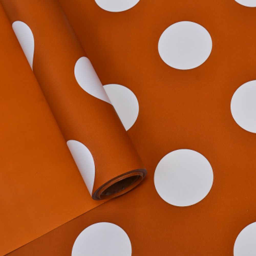 Пленка Царь горох 60см*10м КОРИЧНЕВАЯ