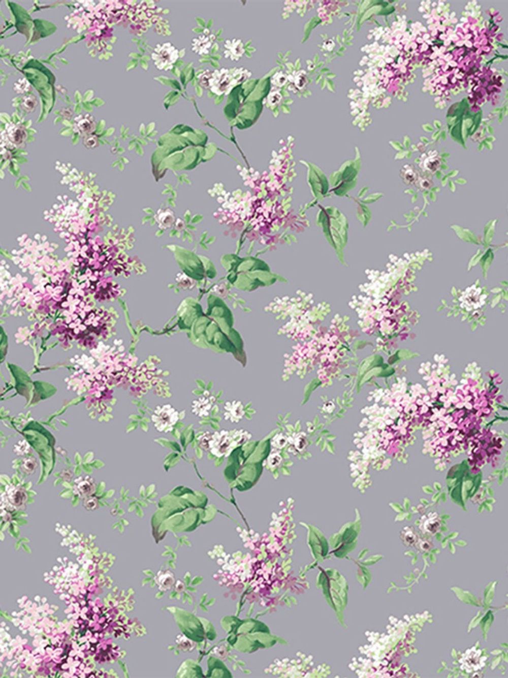 Наволочка комплект 2шт Сказка "Сирень" 40х60 см, перкаль