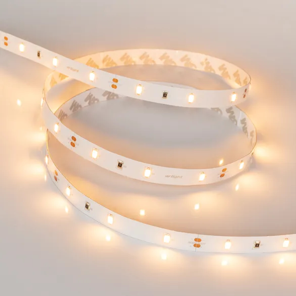 Светодиодная лента ULTRA-5000 12V Warm2400 (5630, 150 LED, LUX) (Arlight, 12 Вт/м, IP20) 018109