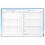 Дневник 1-4 класс 48 л., твердый, BRAUBERG, глянцевая ламинация, с подсказом, "Российский", 106832