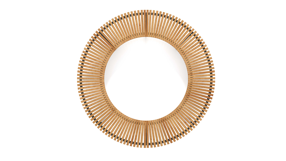 Скамейка радиальная SK00074